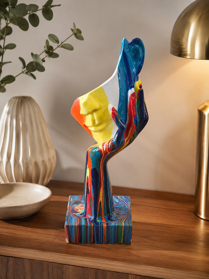 Figurine Visage Coloré — vue 5, ODECO Boisbriand