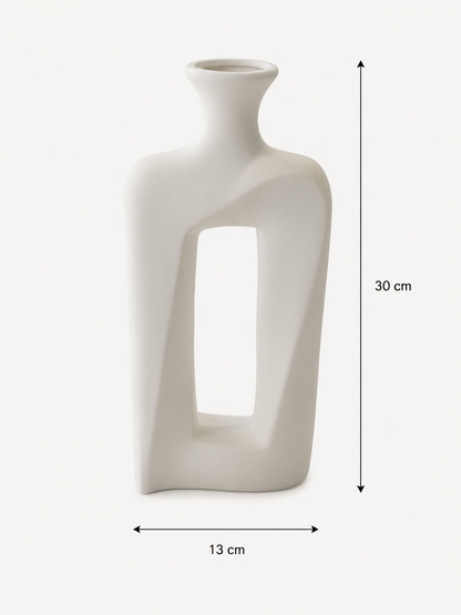 Vase en Céramique « Silhouette » (GM) — vue 9, ODECO Boisbriand