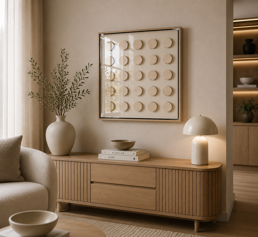 3D Geometric Relief Art 60*60