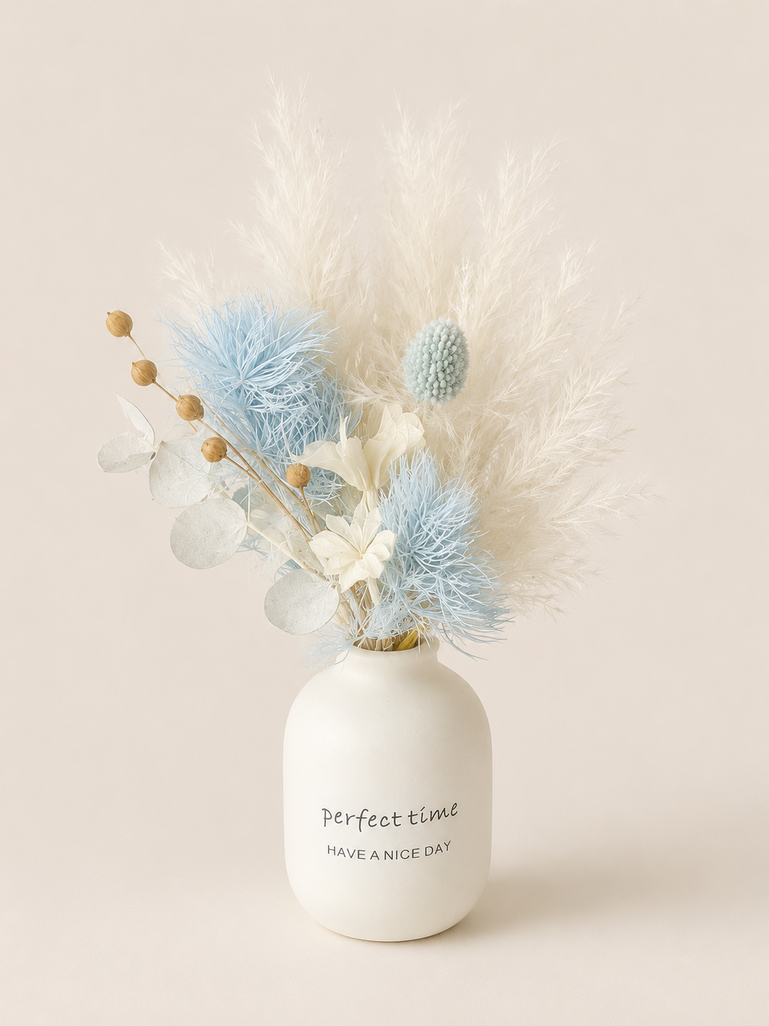 Mini Vase+fleurs séchées – vue 8 du produit | ODECO