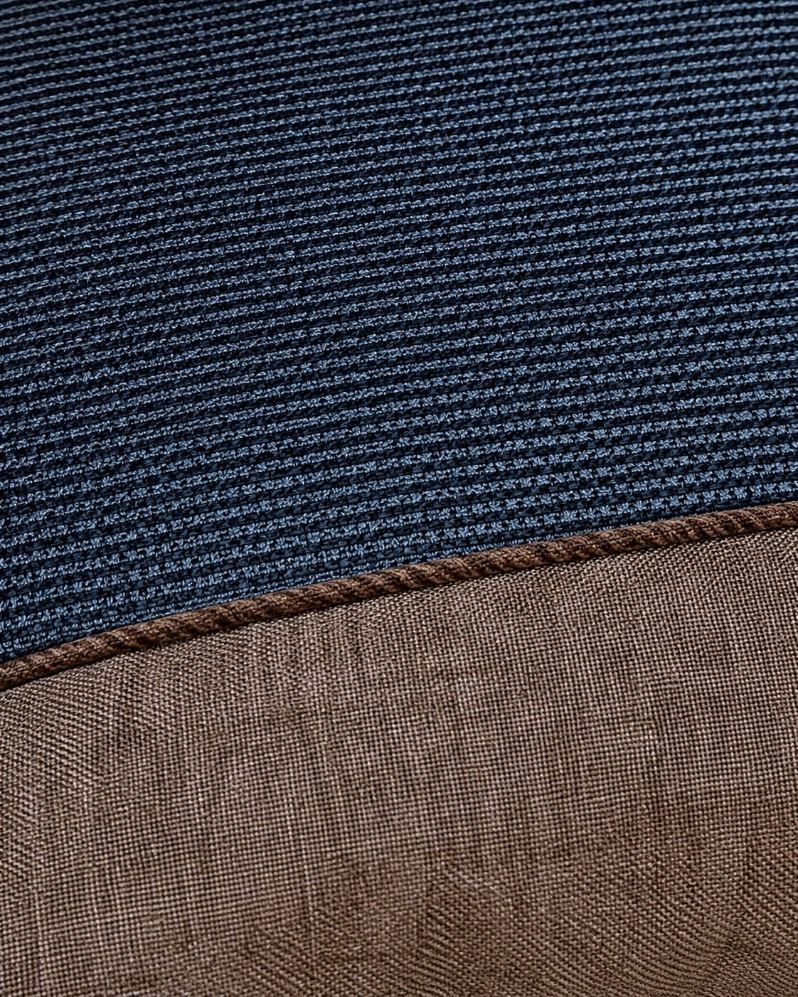 Coussin décoratif texturé avec base contrastante – vue 9 du produit | ODECO