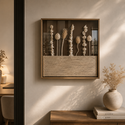 Tableau décoration 3D festif — 40 × 40 cm — vue principale, ODECO Boisbriand