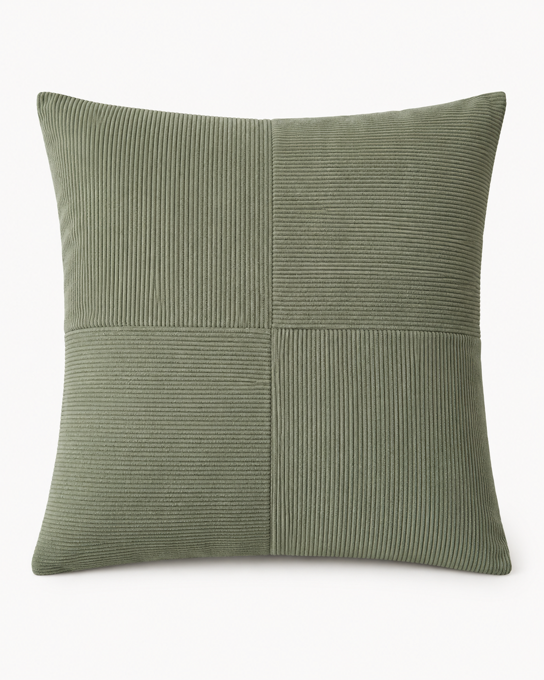 Coussin texturé à motifs quadrillés – 50 × 50 cm – vue 5 du produit | ODECO