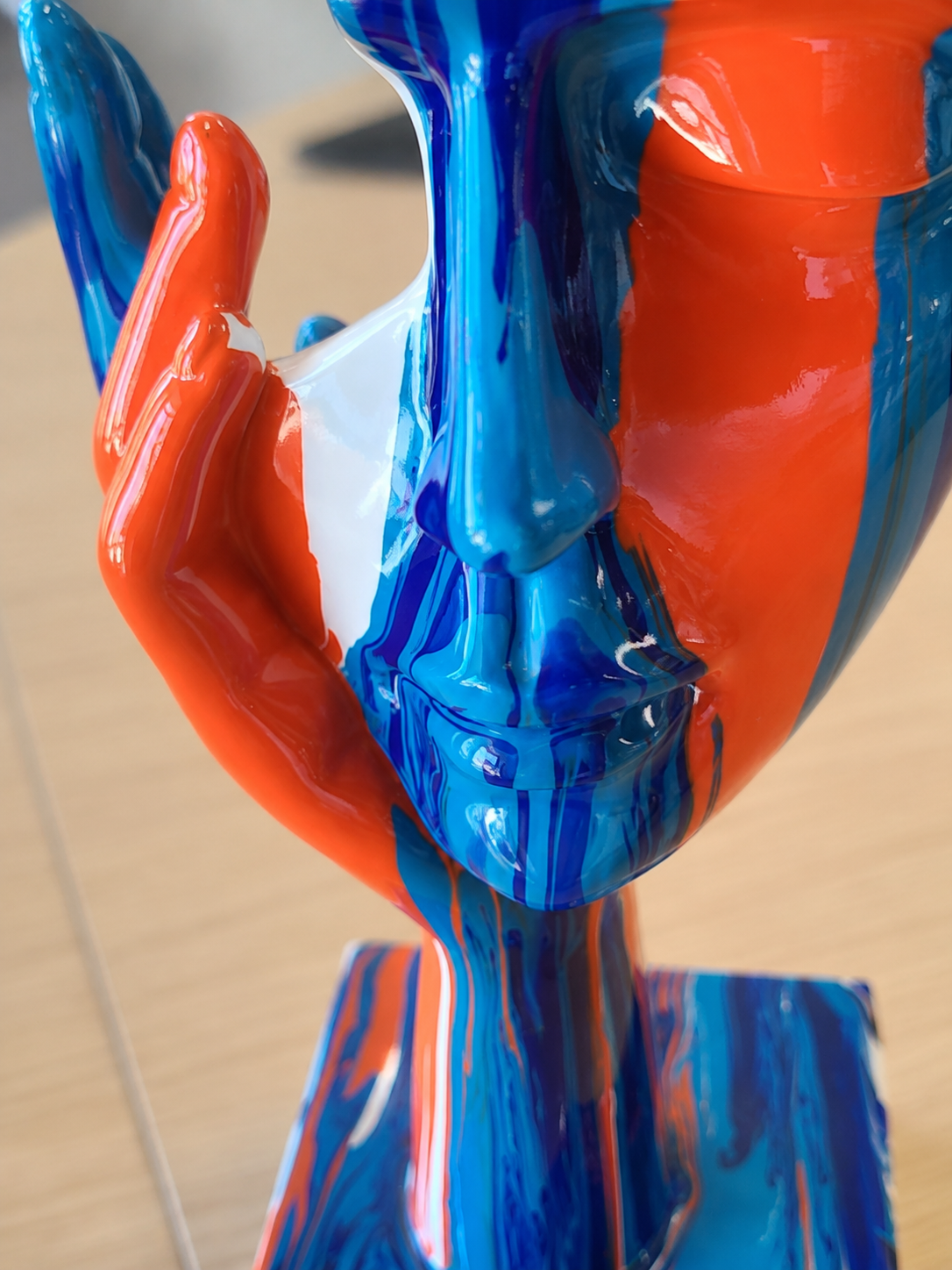 Figurine Visage Coloré – vue 8 du produit | ODECO