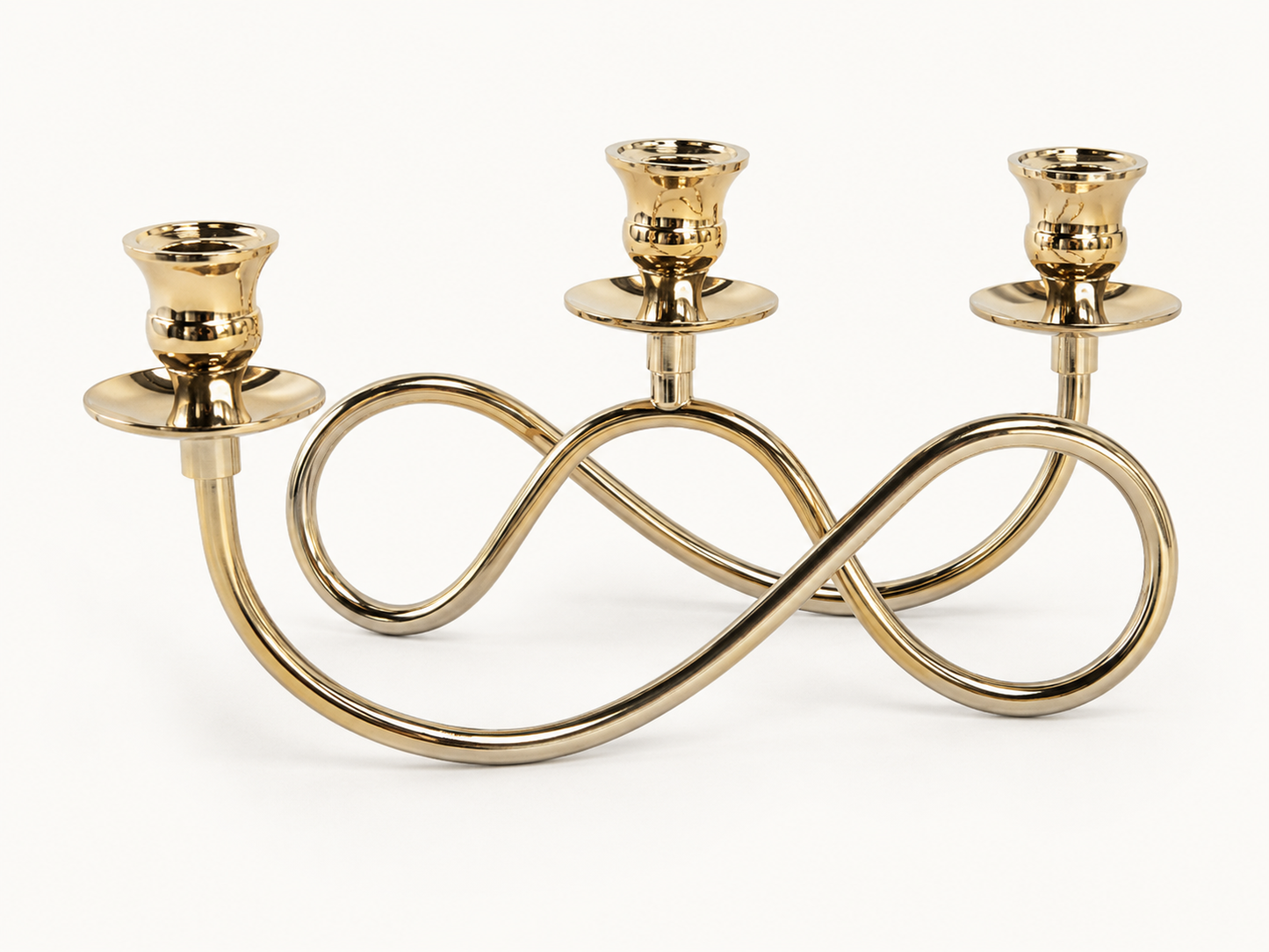 Chandelier Argenté 3branches – vue 5 du produit | ODECO