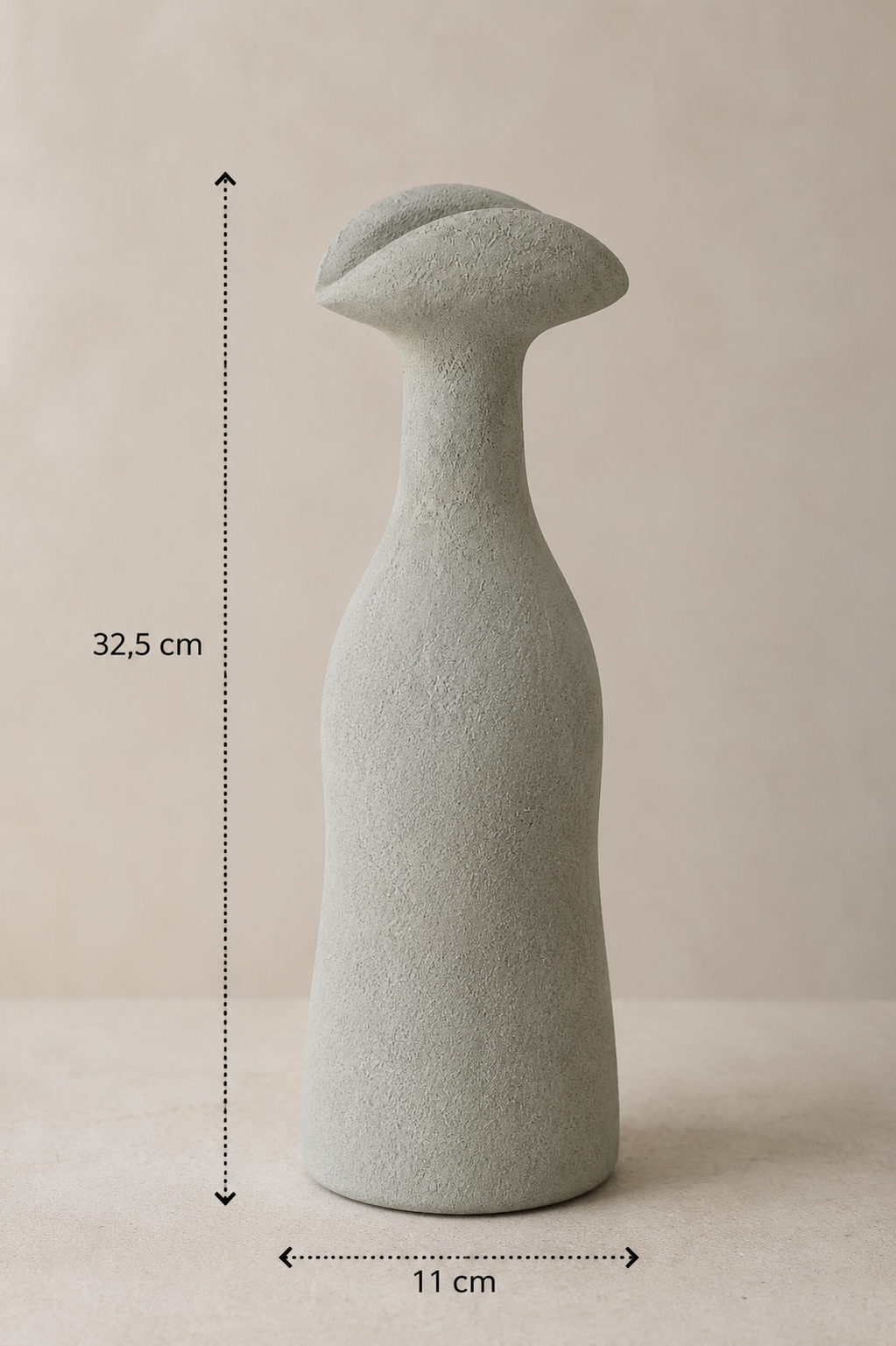 Vase en Terre Cuite « Zarafina » GM – vue 8 du produit | ODECO