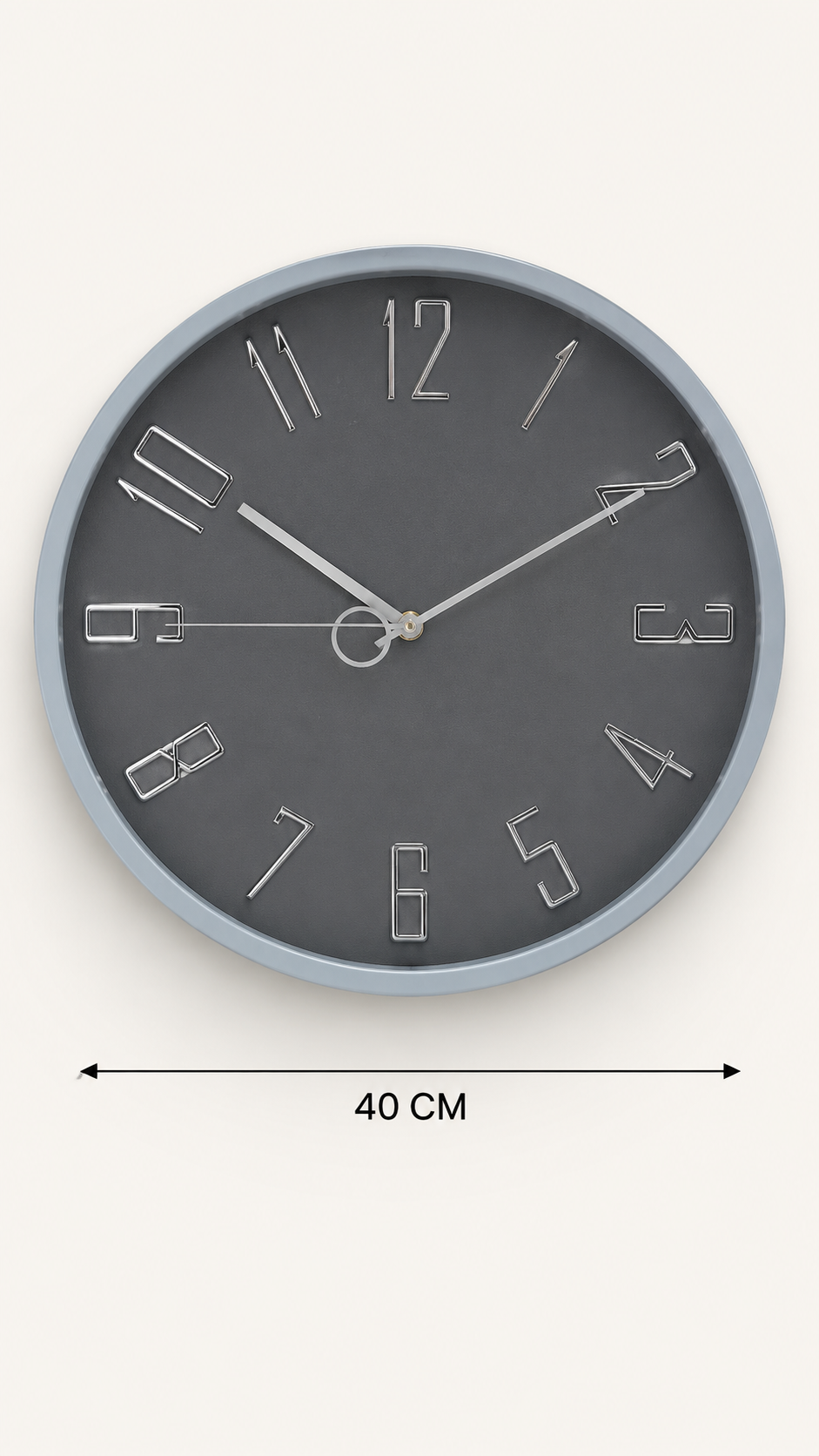 Horloge Murale 40cm Anneau – vue 12 du produit | ODECO