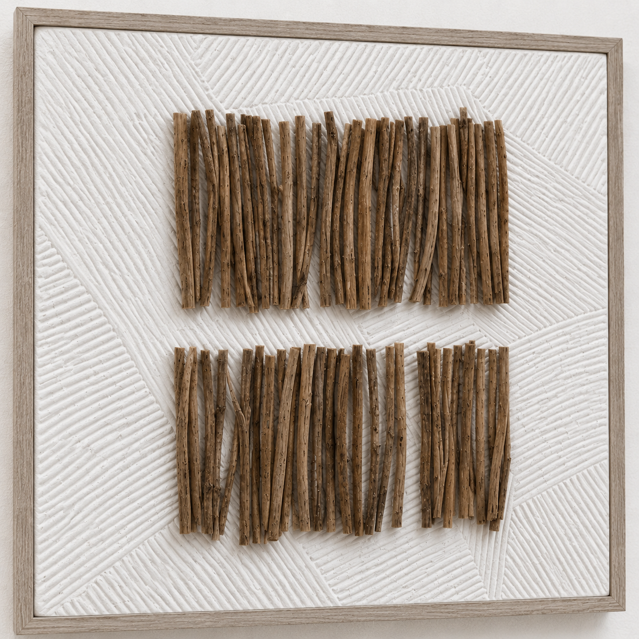 3D Wooden Ends Picture 40x40