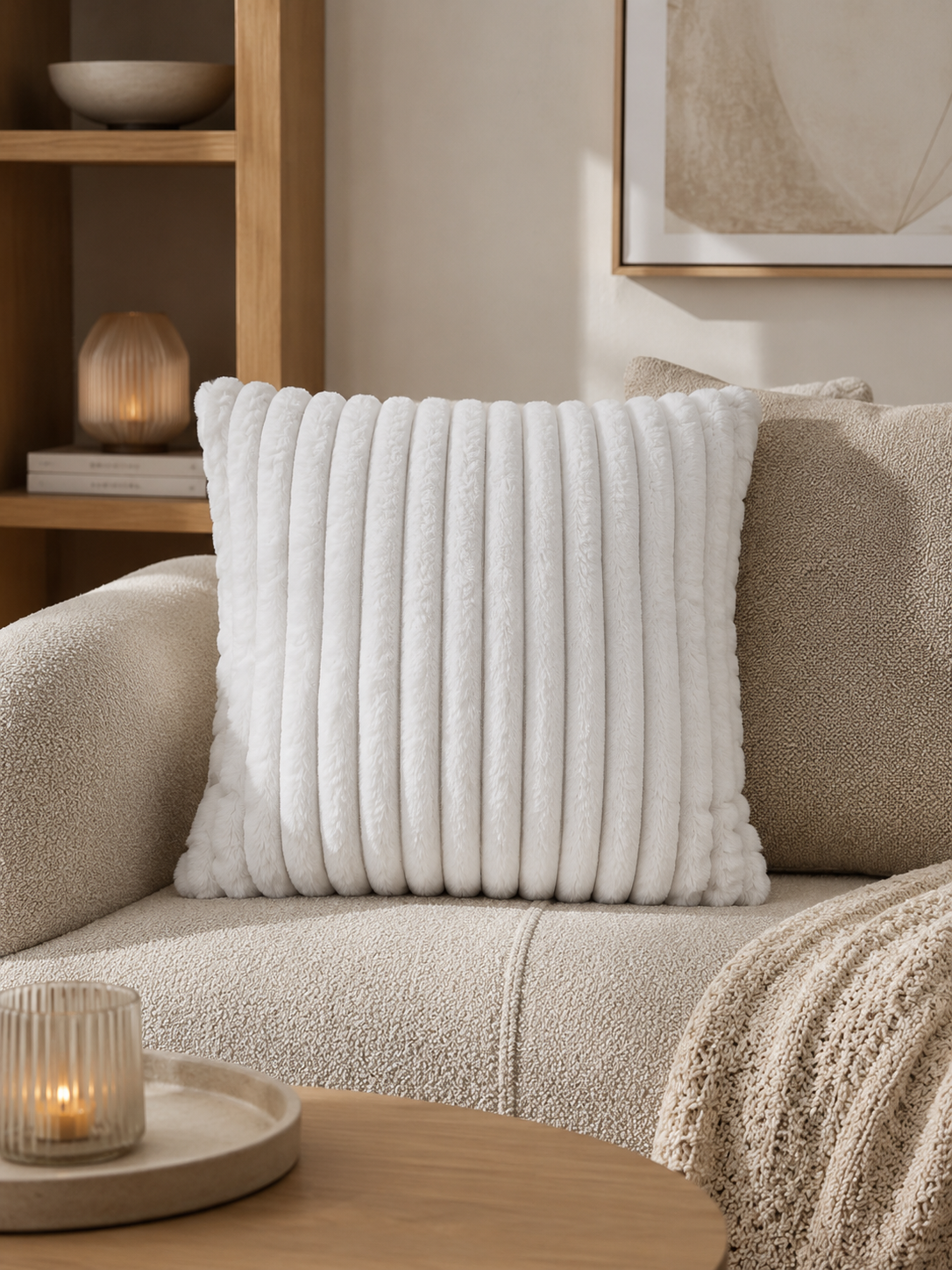 Coussins fluffy 50 × 50 cm – différentes couleurs – vue principale | ODECO
