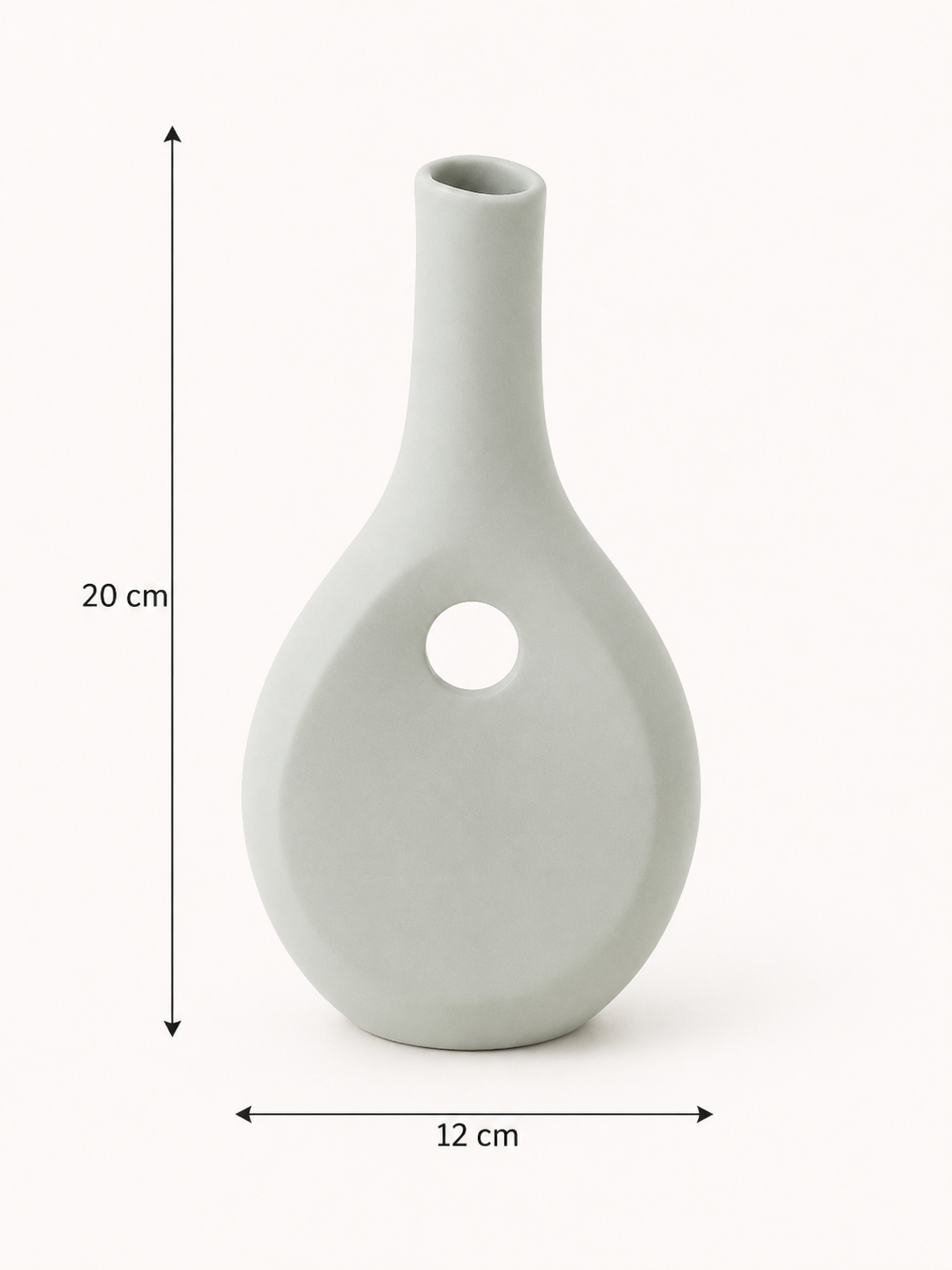 Vase en Céramique Petit Trou (PM)