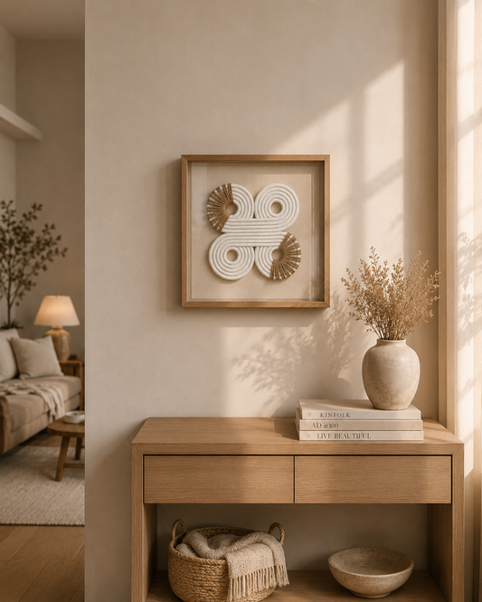 3D Decorative Eight-Shaped Painting 40*40