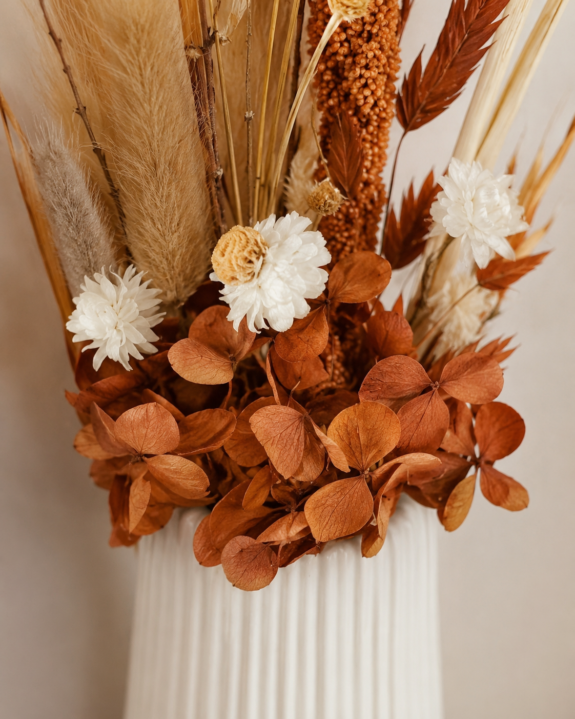 Mini Vase +fleures Séchées Multicouleurs – vue 7 du produit | ODECO