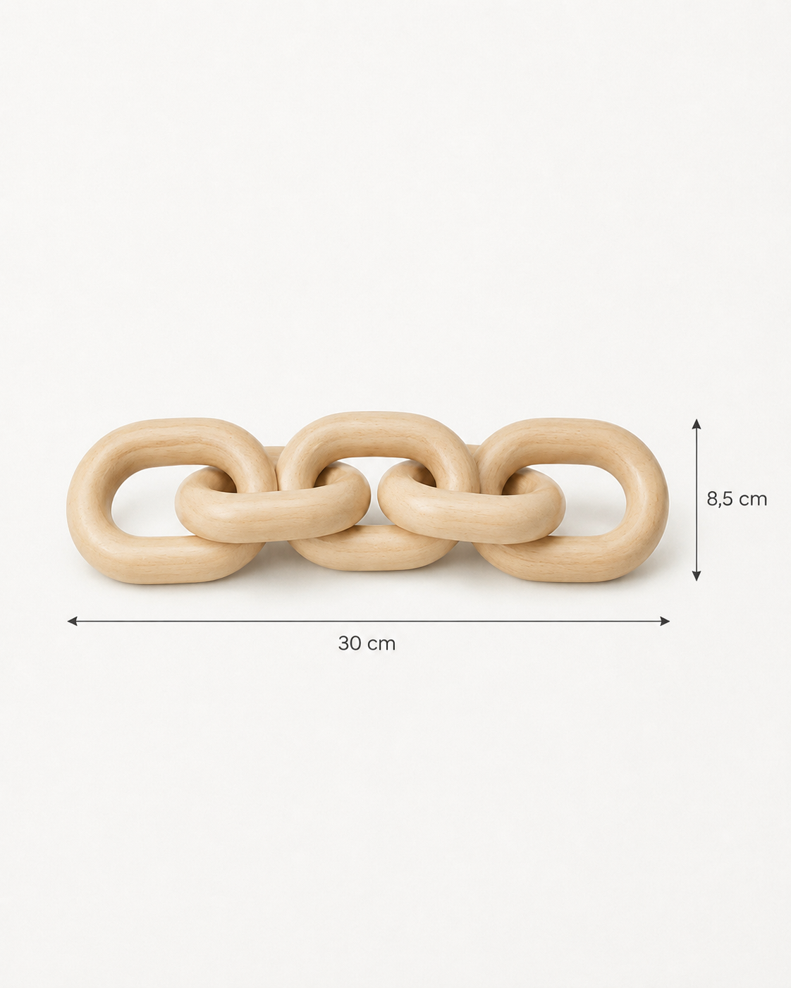 Corde Bois Décorative (3couleurs) – vue 4 du produit | ODECO