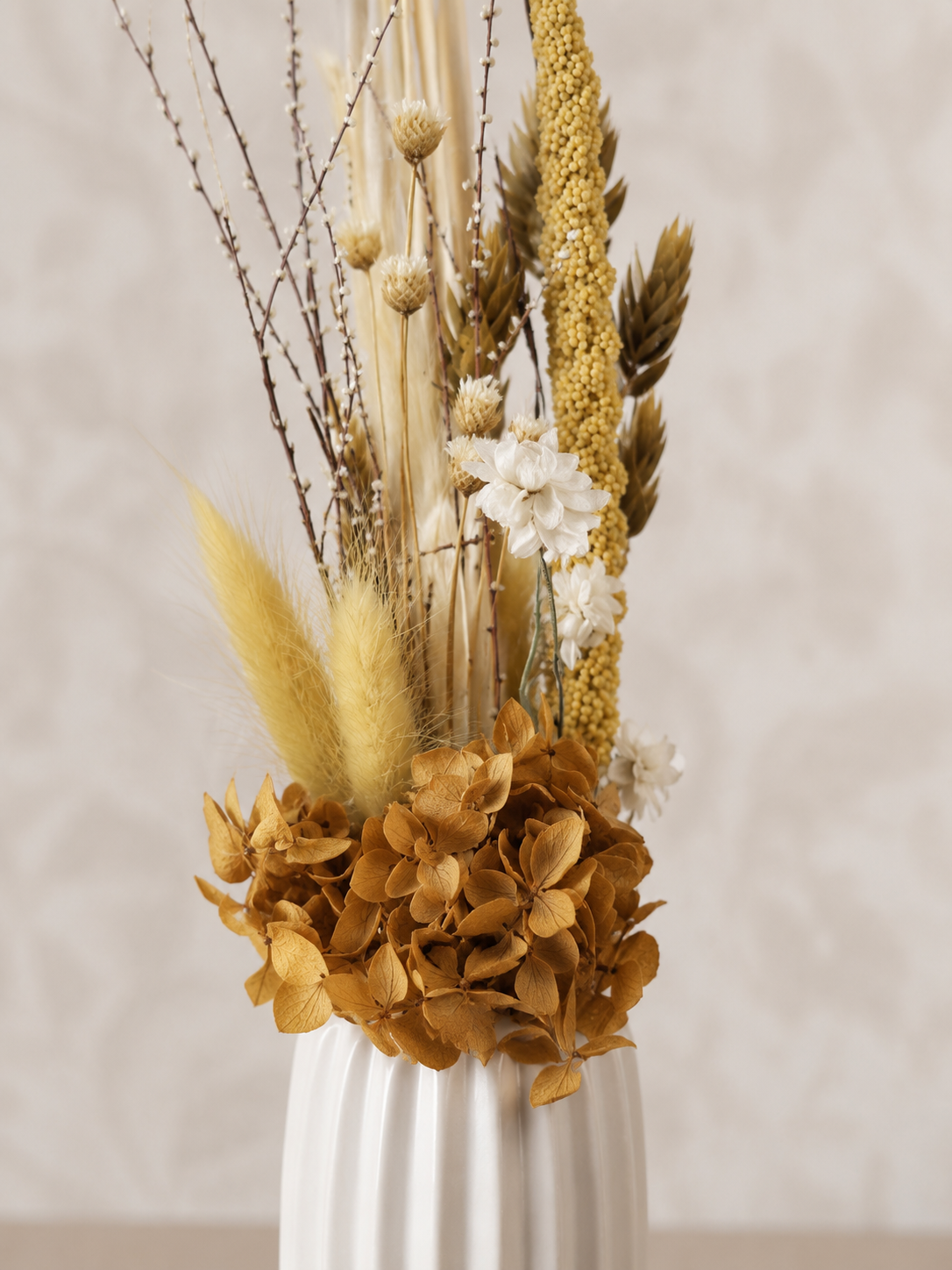 Mini Vase +fleures Séchées Multicouleurs – vue 15 du produit | ODECO