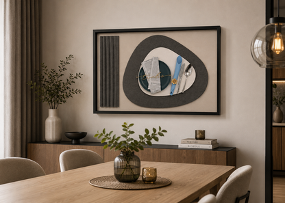 Tableau mural cuisine journal — 70 × 100 cm — vue principale, ODECO Boisbriand