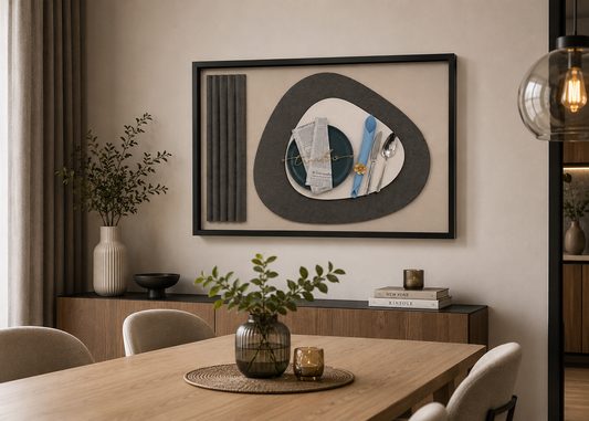 Kitchen Wall Art Place Mat Set