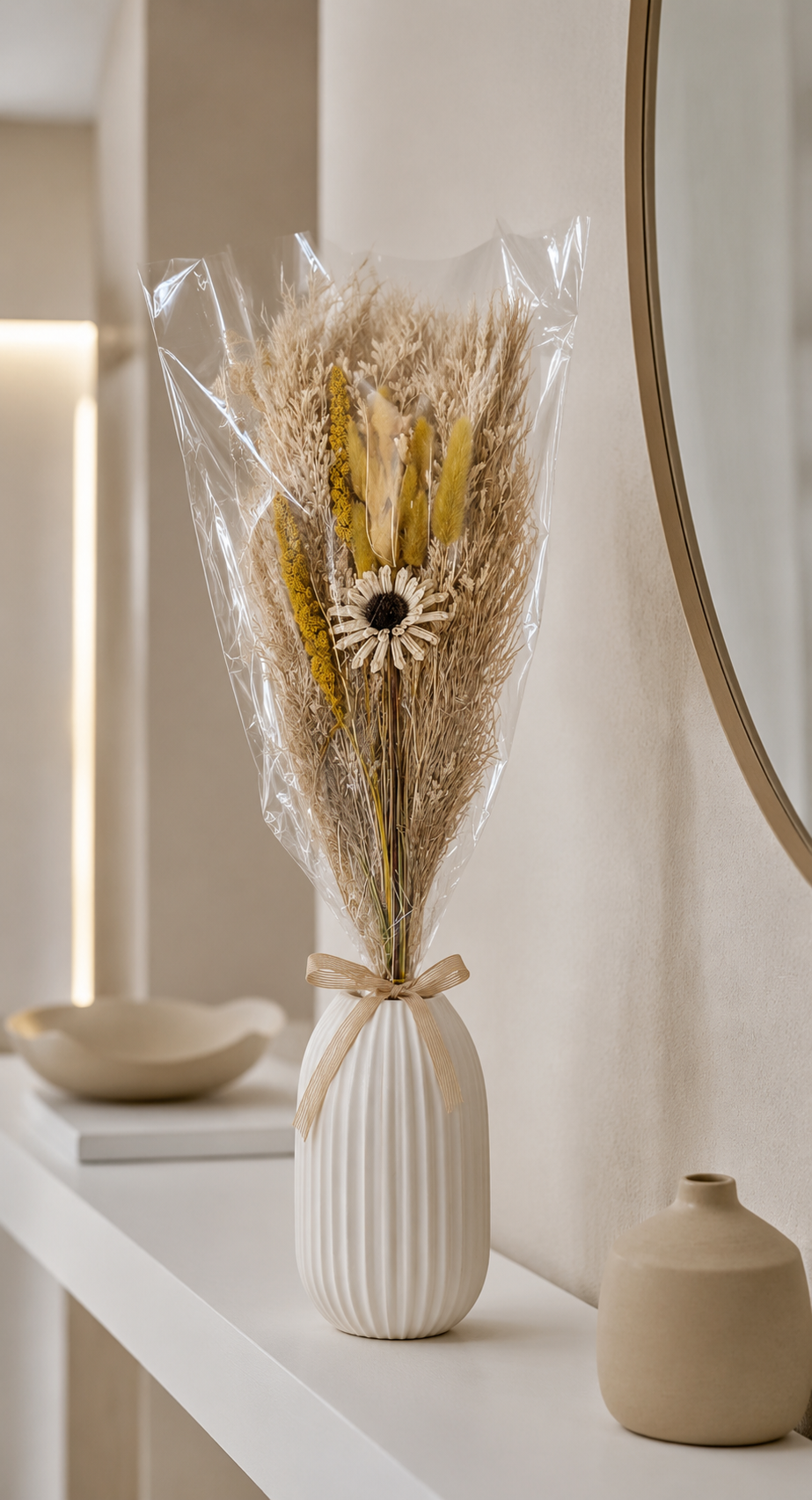 Bouquet Fleurs Séchées 60cm