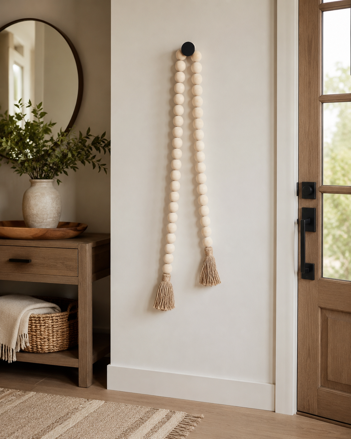 Chapelet Grand Bois Naturel – vue 3 du produit | ODECO