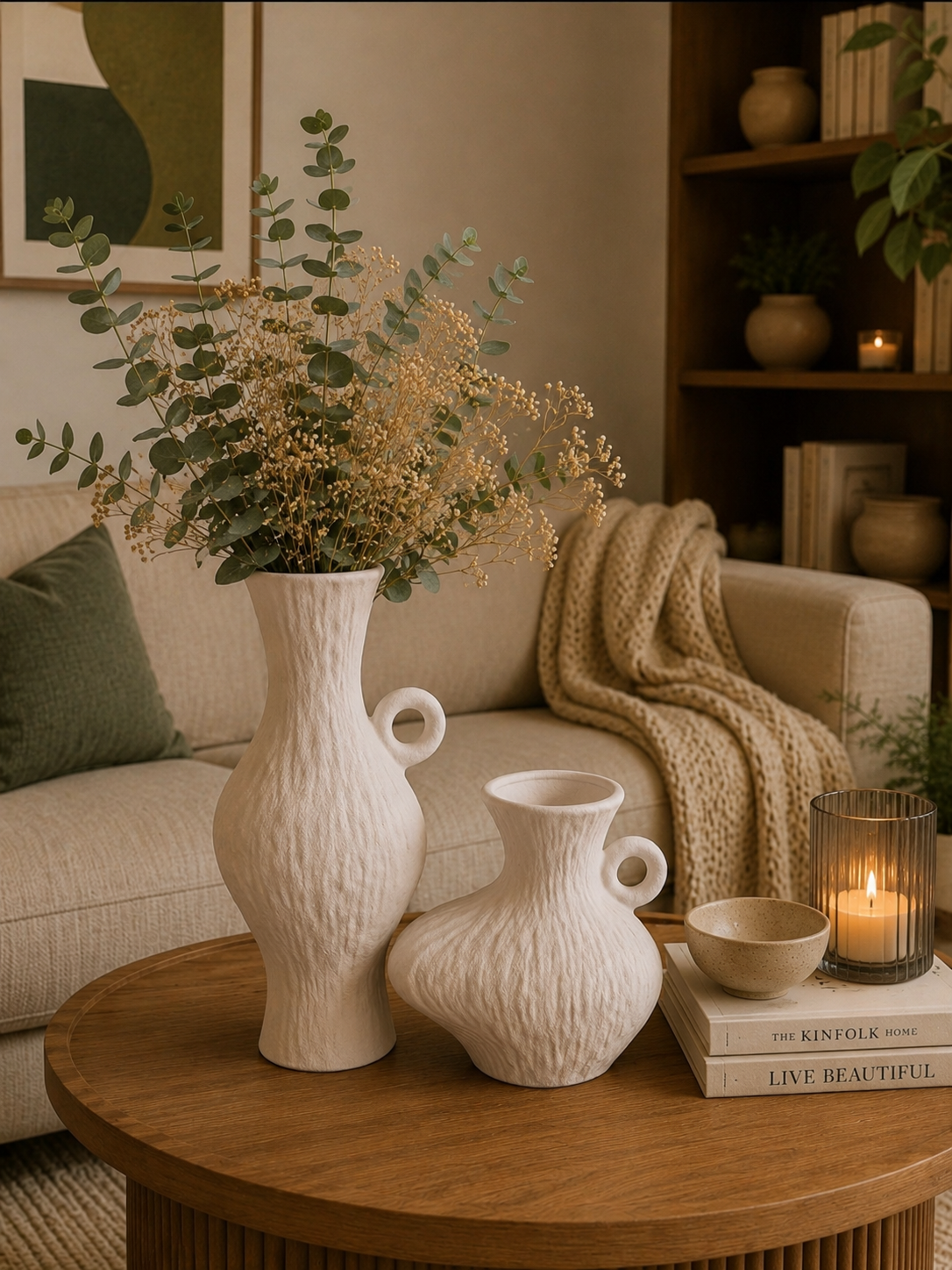 Vase en Terre Cuite « Silhouette » (PM) – vue 6 du produit | ODECO