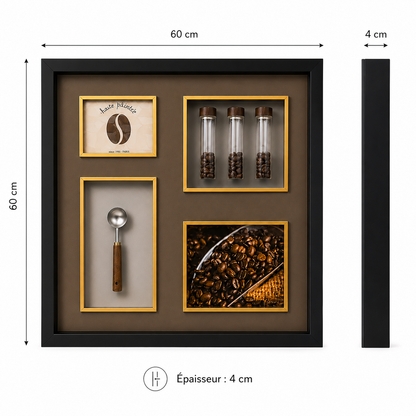 Tableau décoratif cuisine café — 60 × 80 cm — vue 5, ODECO Boisbriand