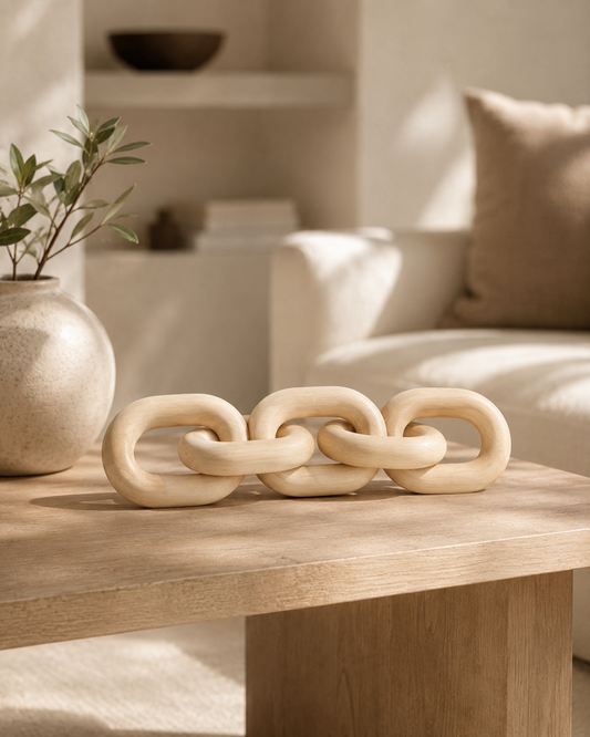 Corde Bois Décorative (3couleurs) – vue 2 du produit | ODECO