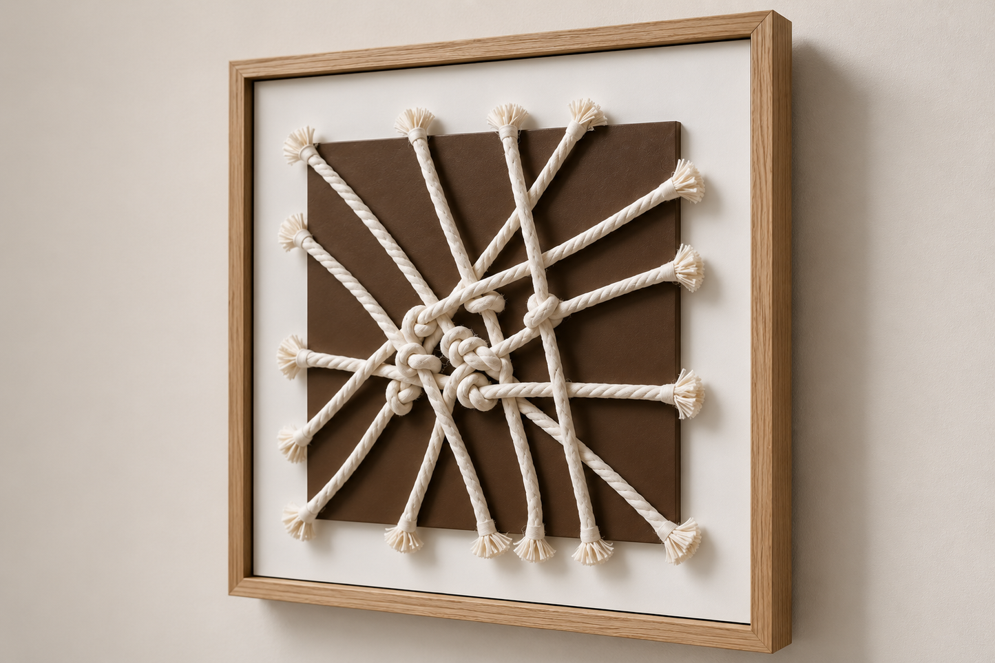 Decorative Rope Wall Art 40*40