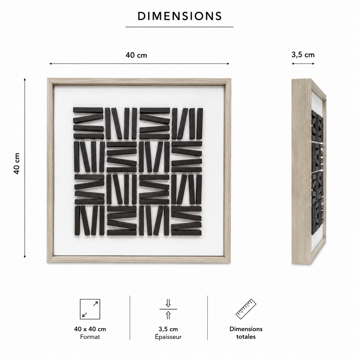Music Sheet Style Wall Art 40x40