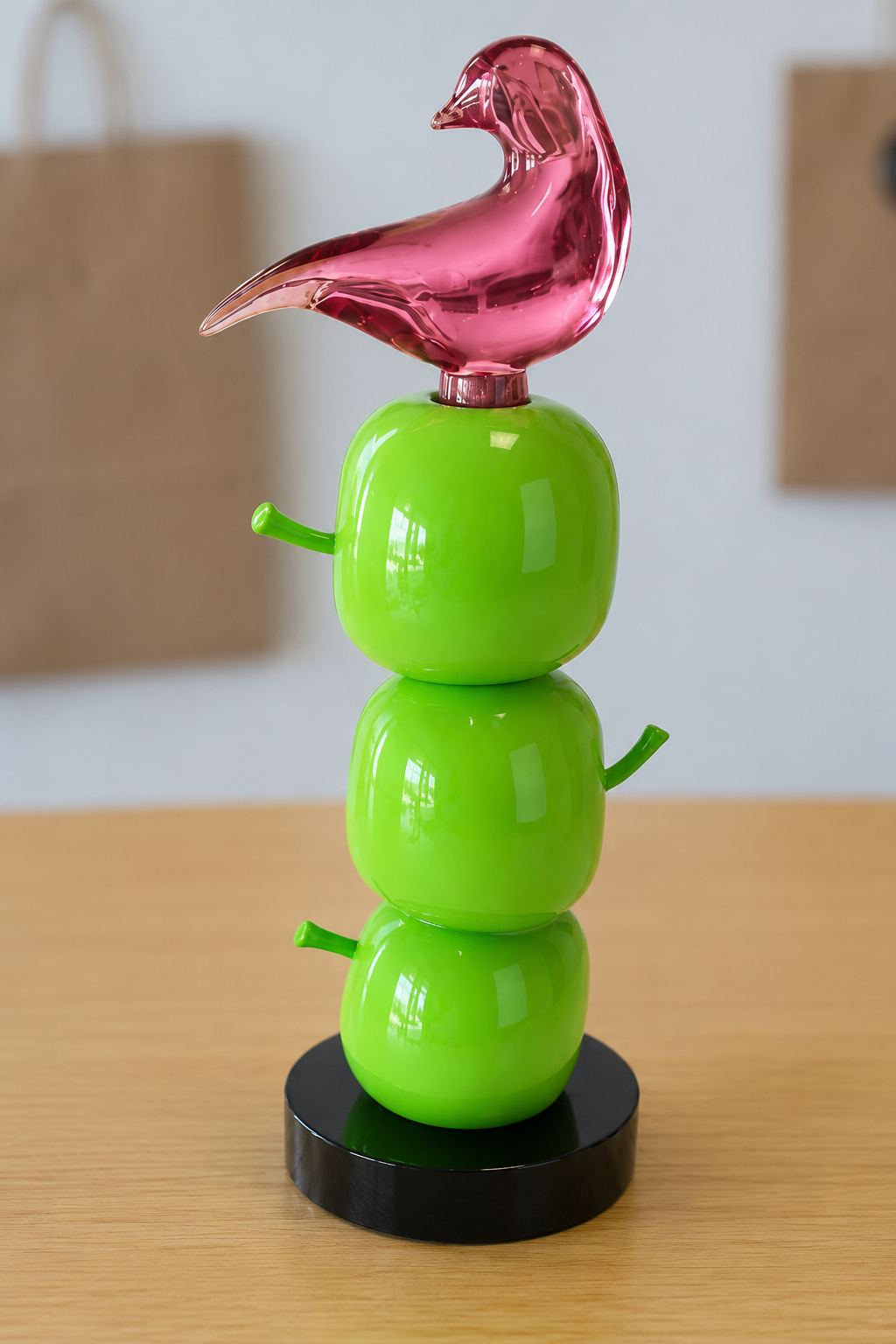 Figurine trio Pomme – vue 7 du produit | ODECO
