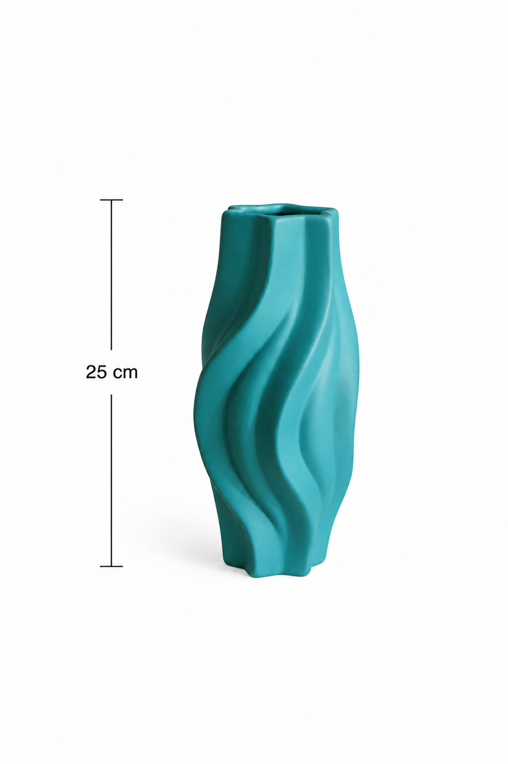 Vase en Céramique « Torsadé » (PM) – vue 6 du produit | ODECO