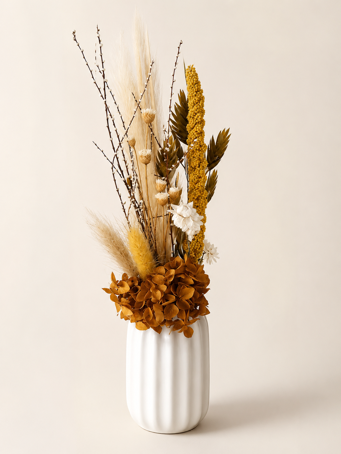Mini Vase +fleures Séchées Multicouleurs – vue 16 du produit | ODECO