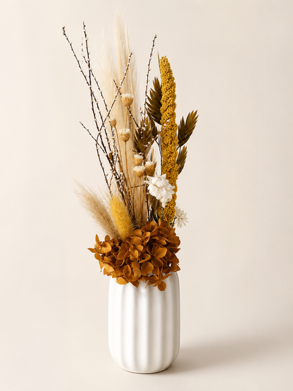 Mini-vase avec fleurs séchées multicolores — vue 16, ODECO Boisbriand