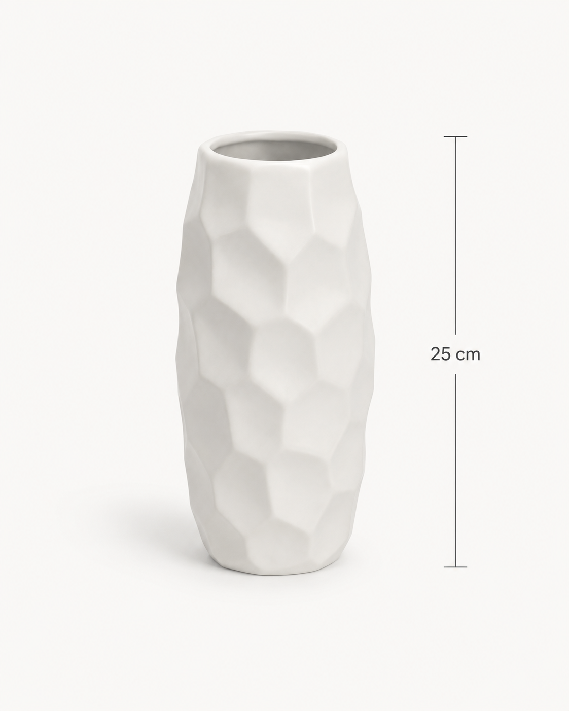 Vase en Céramique « Nid d’abeille » (PM) – vue 5 du produit | ODECO