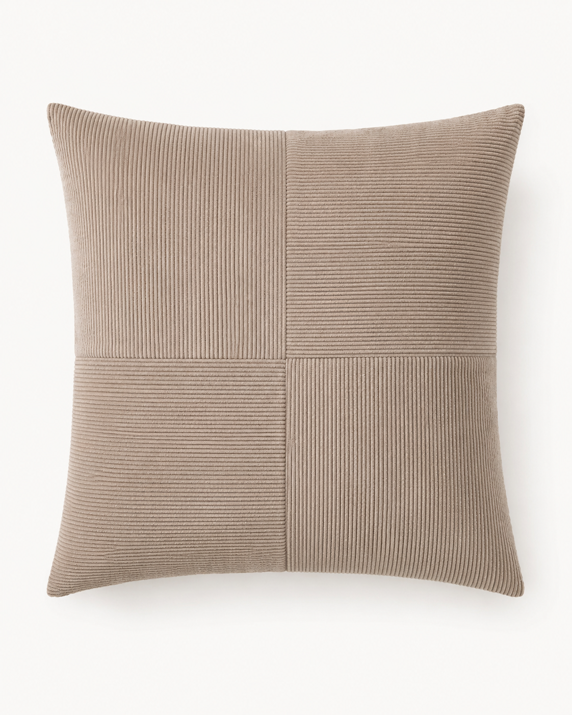 Coussin texturé à motifs quadrillés – 50 × 50 cm – vue 14 du produit | ODECO