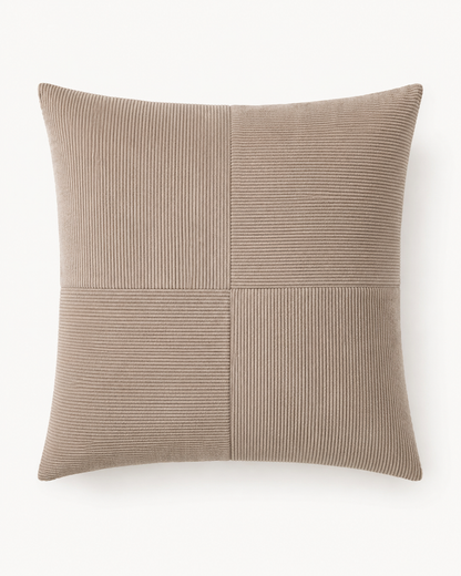 Coussin texturé à motifs quadrillés – 50 × 50 cm — vue 14, ODECO Boisbriand