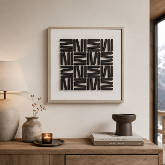 Music Sheet Style Wall Art 40x40