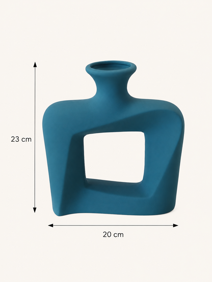 Vase en Céramique « Silhouette » (PM) — vue 6, ODECO Boisbriand