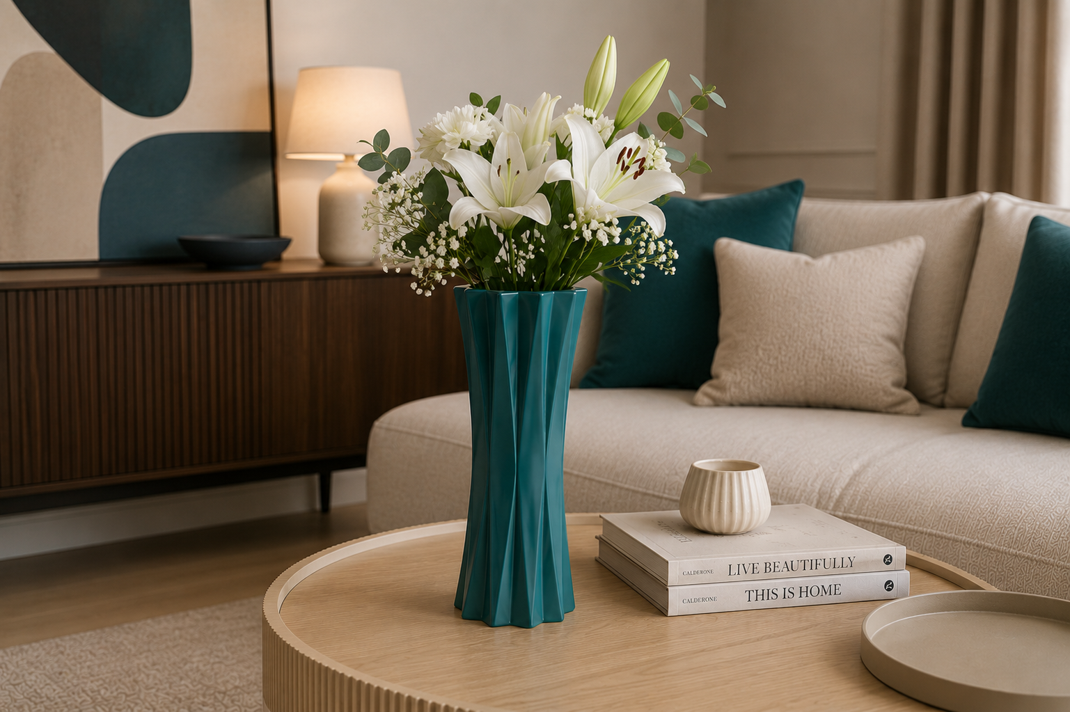 Vase en Céramique « Flûte » – vue commune aux modèles de la collection | ODECO