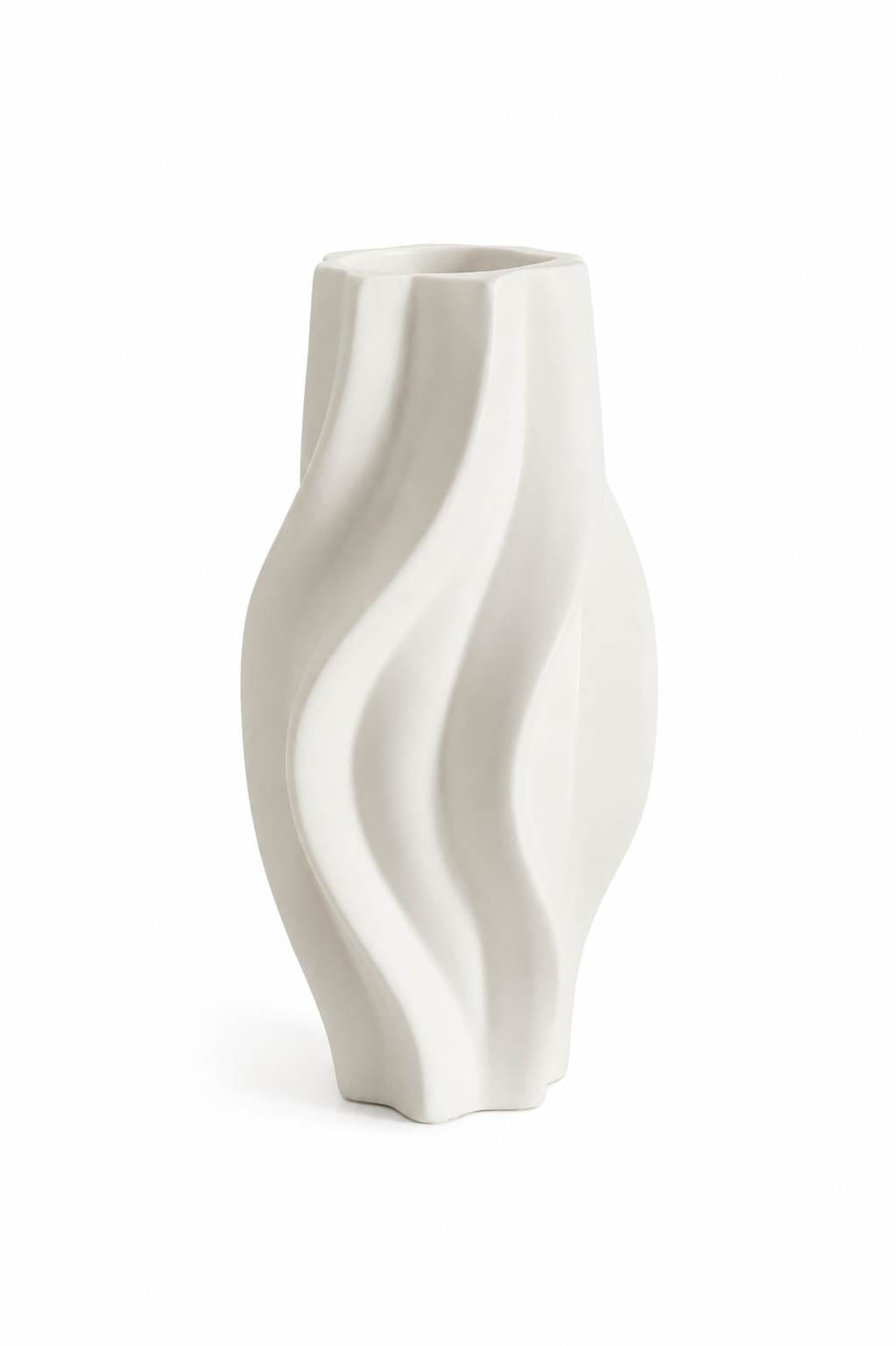 Vase en Céramique « Torsadé » (GM) – vue 8 du produit | ODECO