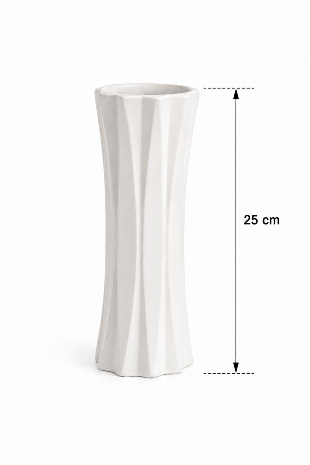 Vase en Céramique « Flûte » (PM) – vue 5 du produit | ODECO