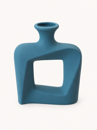 Vase en Céramique « Silhouette » (PM) — vue 8, ODECO Boisbriand