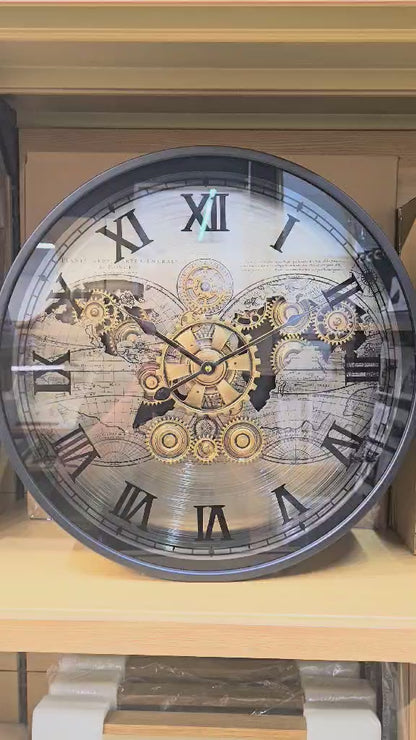 Horloge Vintage Engrenage Bronze MM