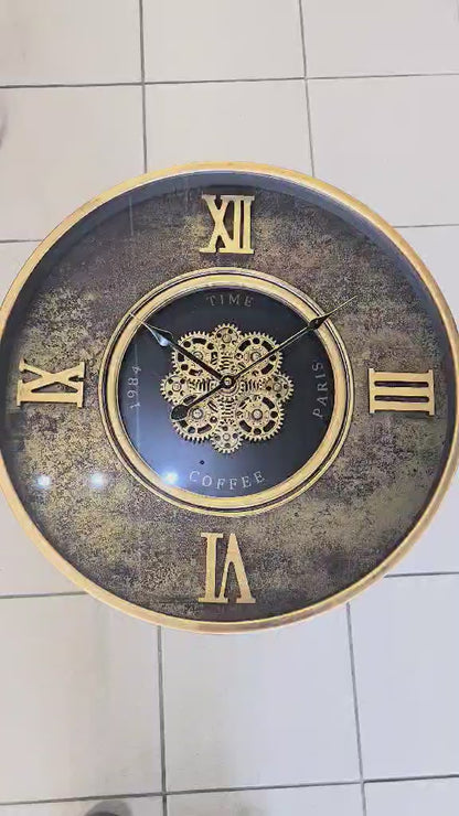 Horloge de table vintage — format moyen