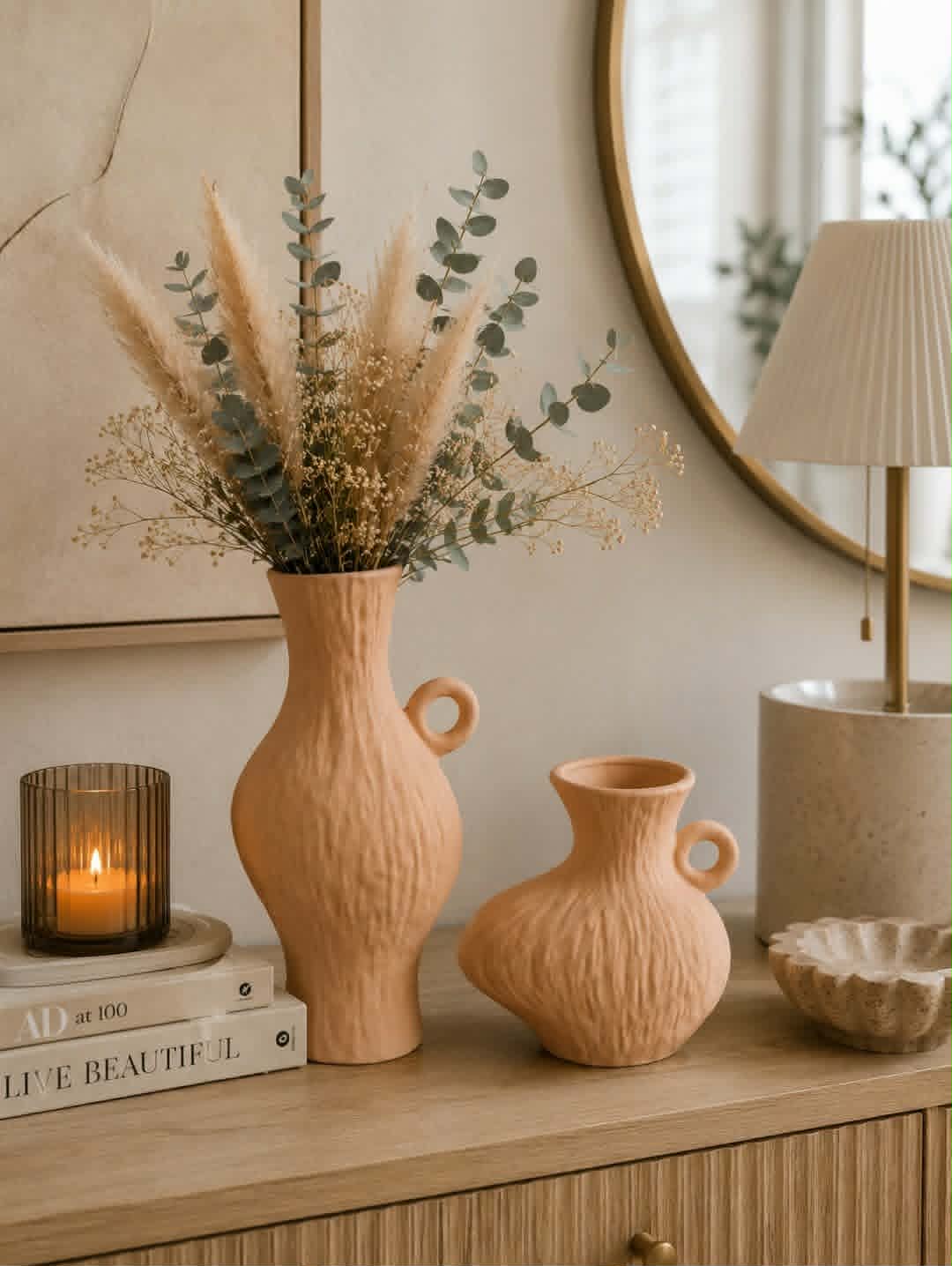 Vase en Terre Cuite « Silhouette » (GM) – vue 10 du produit | ODECO